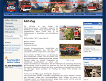 Tablet Screenshot of abc-zug.feuerwehr.saarlouis.de